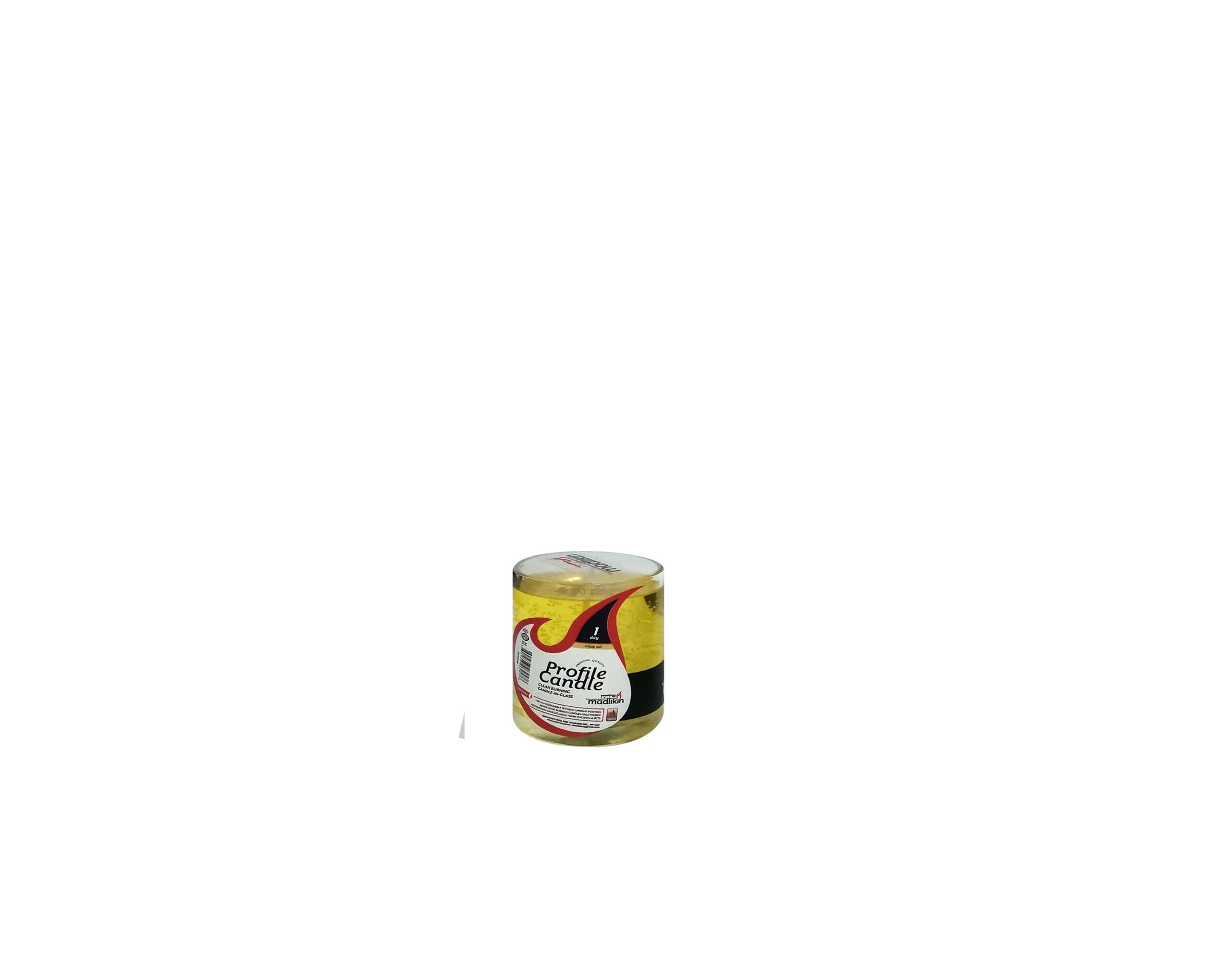 1 Day Olive oil candle in glass Cup