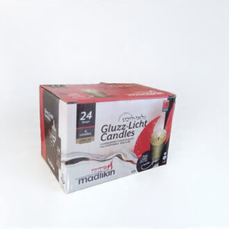 24 hours Pre filled Gluzz Licht oilve oil in glass cup  6 pack