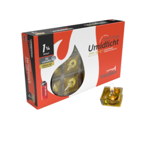 1.5 hours Pre filled Umid Licht oilve oil in Clear plastic cups  30 pack